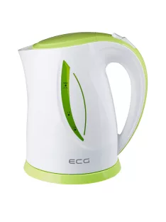   Кана за вода ECG RK 1758 Green, 2200W, 1.7L, Бял/Зелен - Код G5064