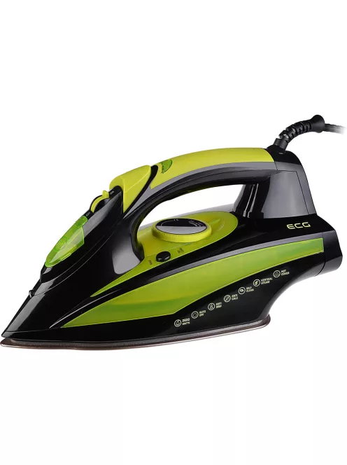 Ютия ECG NZ 280 auto-off, 2600W, Черен/Зелен - Код G5143