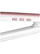 Преса за коса ECG ZV 1255 Ceramic Wide, 60-75W, 210 °C, Бял - Код G5385