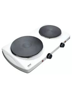   Двоен електрически котлон SENCOR SCP 2253WH-EUE4, 2500 W, Два котлона с диаметър 18 и 15 cm, Бял - Код G5475