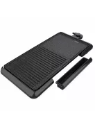 Електрическа скара Muhler MG-5126, 2200W, 1/2 оребрена, 1/2 гладка, Черен - Код G8952