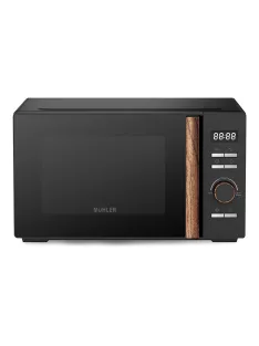   Микровълнова фурна MUHLER MO-5099D, 20L, Дигитална, 800W, 5 степени на готвене, Черен - Код G8956