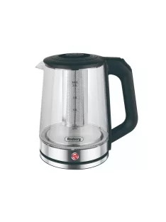 Електрическа кана Rosberg R51230R, 1500W, 2л., стъклена