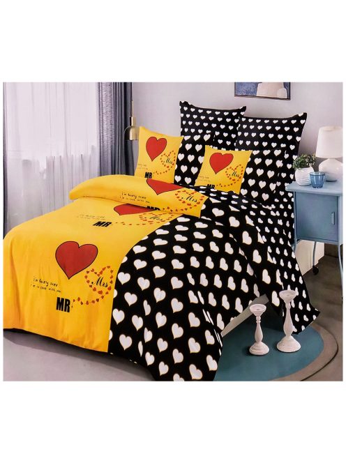 Komplet posteljnine z obojestranskim dizajnom znamke EmonaMall, iz 6 delov - Model S12395