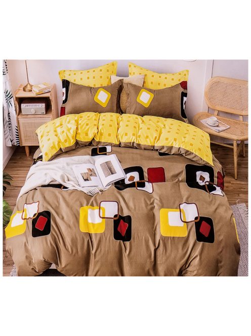 Komplet posteljnine z obojestranskim dizajnom znamke EmonaMall, iz 4 delov - Model S12581