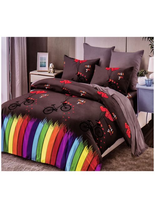 Komplet posteljnine z enostranskim dizajnom znamke EmonaMall, iz 6 delov - Model S12727