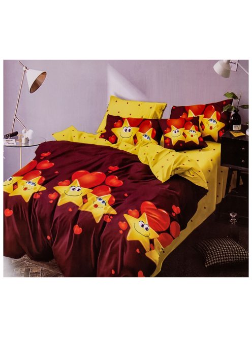 Komplet posteljnine z obojestranskim dizajnom znamke EmonaMall, iz 6 delov - Model S13054