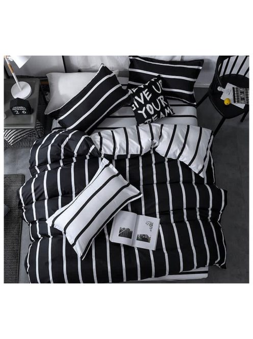 Komplet posteljnine z obojestranskim dizajnom („ena oseba in pol“) znamke EmonaMall, iz 4 delov - Model S13319