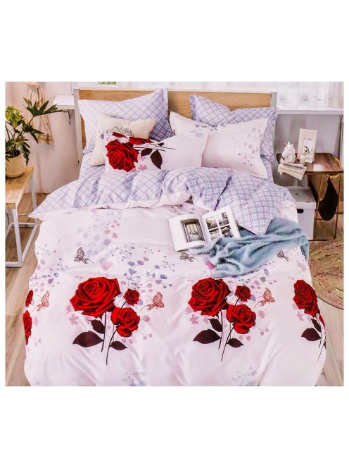 Komplet posteljnine z enostranskim dizajnom („ena oseba in pol“) znamke EmonaMall, iz 4 delov - Model S13700