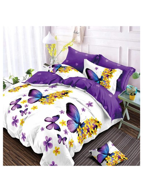 Komplet posteljnine z obojestranskim dizajnom znamke EmonaMall, iz 4 delov - Model S13940