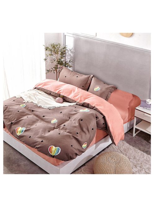 Komplet posteljnine z obojestranskim dizajnom („ena oseba in pol“) znamke EmonaMall, iz 4 delov - Model S13964