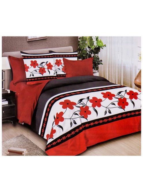 Komplet posteljnine z obojestranskim dizajnom znamke EmonaMall, iz 6 delov - Model S14144