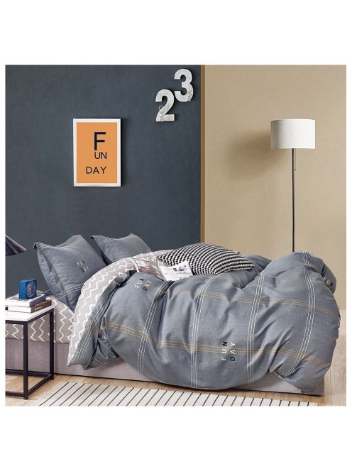 Komplet posteljnine z obojestranskim dizajnom („ena oseba in pol“) znamke EmonaMall, iz 4 delov - Model S14259
