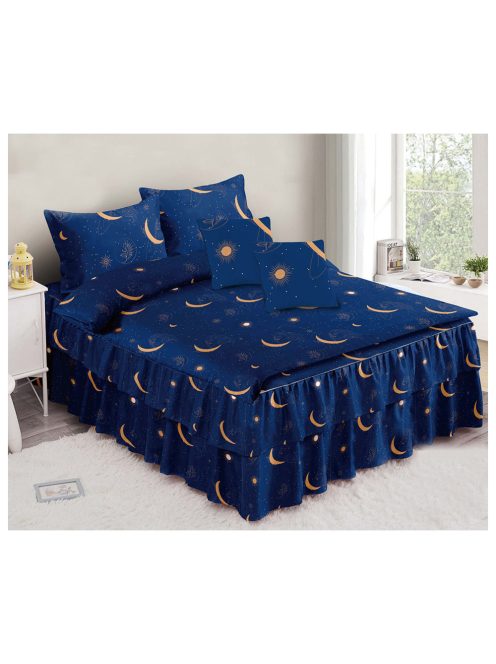 Komplet posteljnine z enostranskim dizajnom znamke EmonaMall, iz 6 delov - Model S14452