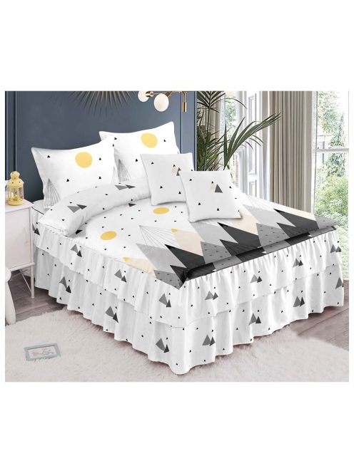 Komplet posteljnine z enostranskim dizajnom znamke EmonaMall, iz 6 delov - Model S14455