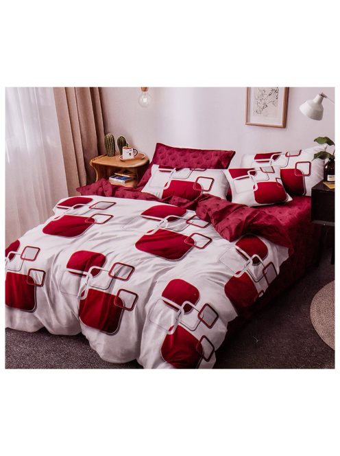 Komplet posteljnine z enostranskim dizajnom („ena oseba in pol“) znamke EmonaMall, iz 4 delov - Model S14610