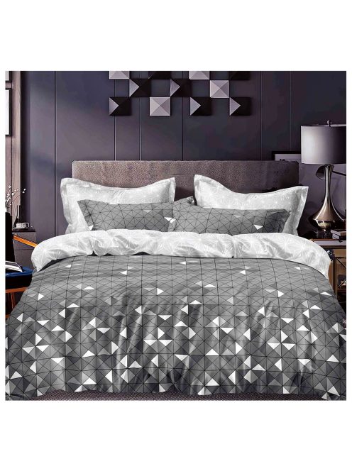 Komplet posteljnine z obojestranskim dizajnom in elastiko znamke EmonaMall, iz 4 delov - Model S14986