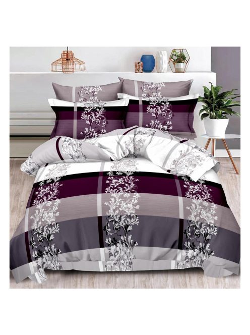 Komplet posteljnine z obojestranskim dizajnom in elastiko znamke EmonaMall, iz 6 delov - Model S14990