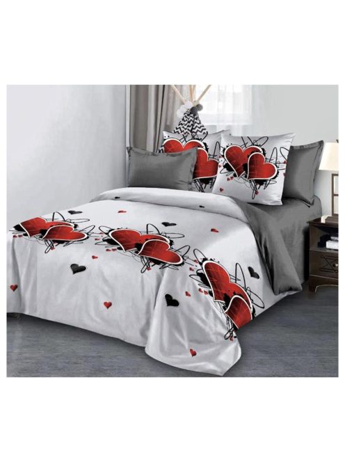 Komplet posteljnine z obojestranskim dizajnom znamke EmonaMall, iz 6 delov - Model S15126