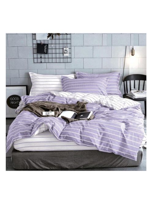 Komplet posteljnine z obojestranskim dizajnom in elastiko znamke EmonaMall, iz 4 delov - Model S15170