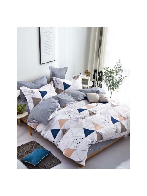 Komplet posteljnine z obojestranskim dizajnom („ena oseba in pol“) znamke EmonaMall, iz 4 delov - Model S15351