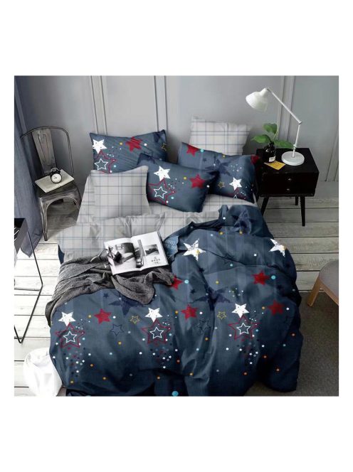 Komplet posteljnine z obojestranskim dizajnom („ena oseba in pol“) znamke EmonaMall, iz 4 delov - Model S15360