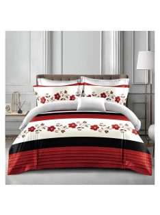   Komplet posteljnine z obojestranskim dizajnom in elastiko znamke EmonaMall, iz 4 delov - Model S15403