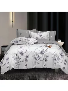   Двулицево спално бельо с ластик EmonaMall, 4 части - Модел S15906