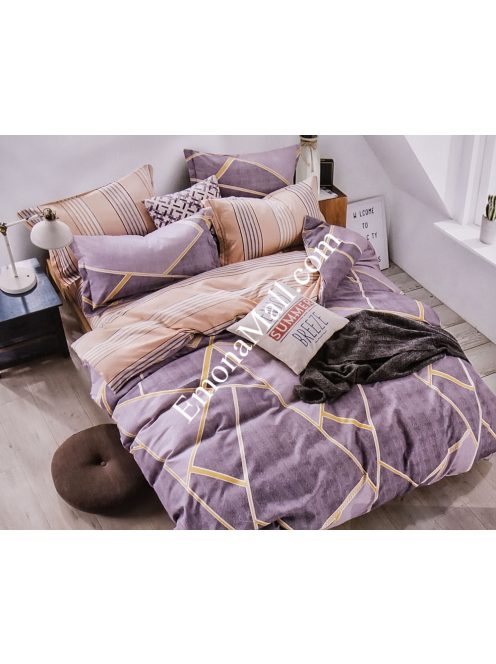 Komplet posteljnine z obojestranskim dizajnom („ena oseba in pol“) znamke EmonaMall, iz 4 delov - Model S9065