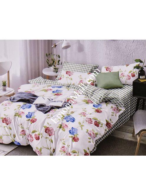 Komplet posteljnine z obojestranskim dizajnom („ena oseba in pol“) znamke EmonaMall, iz 4 delov - Model S9079