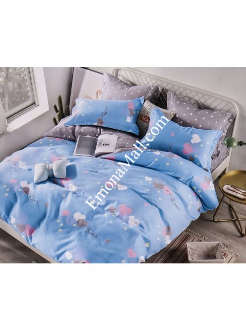 Komplet posteljnine z obojestranskim dizajnom („ena oseba in pol“) znamke EmonaMall, iz 4 delov - Model S9081
