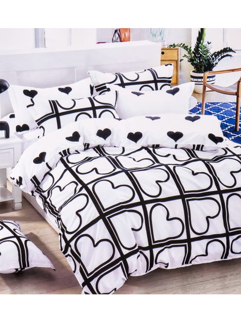 Komplet posteljnine z obojestranskim dizajnom znamke EmonaMall, iz 4 delov - Model S9662