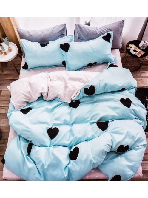 Komplet posteljnine z obojestranskim dizajnom („ena oseba in pol“) znamke EmonaMall, iz 4 delov - Model S9736