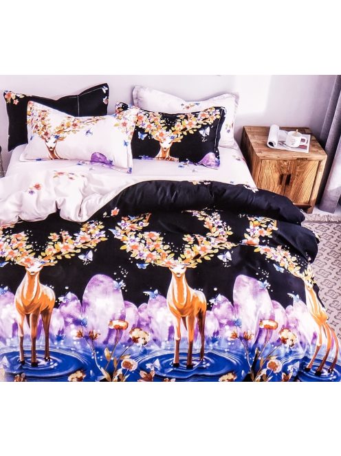 Komplet posteljnine z obojestranskim dizajnom („ena oseba in pol“) znamke EmonaMall, iz 4 delov - Model S9744
