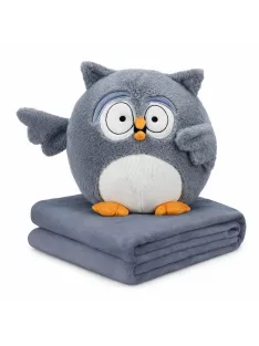   Плюшена играчка 45см, с одеяло 160x105см 3в1 EmonaMall - Код W5759